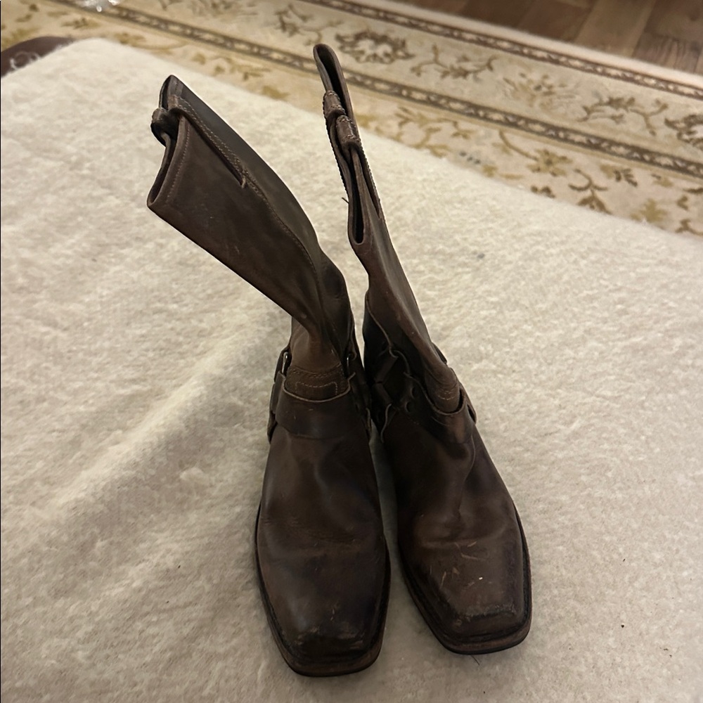 Frye Brown Leather Boots
